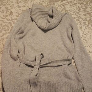 Nordstrom gray cashmere sweater